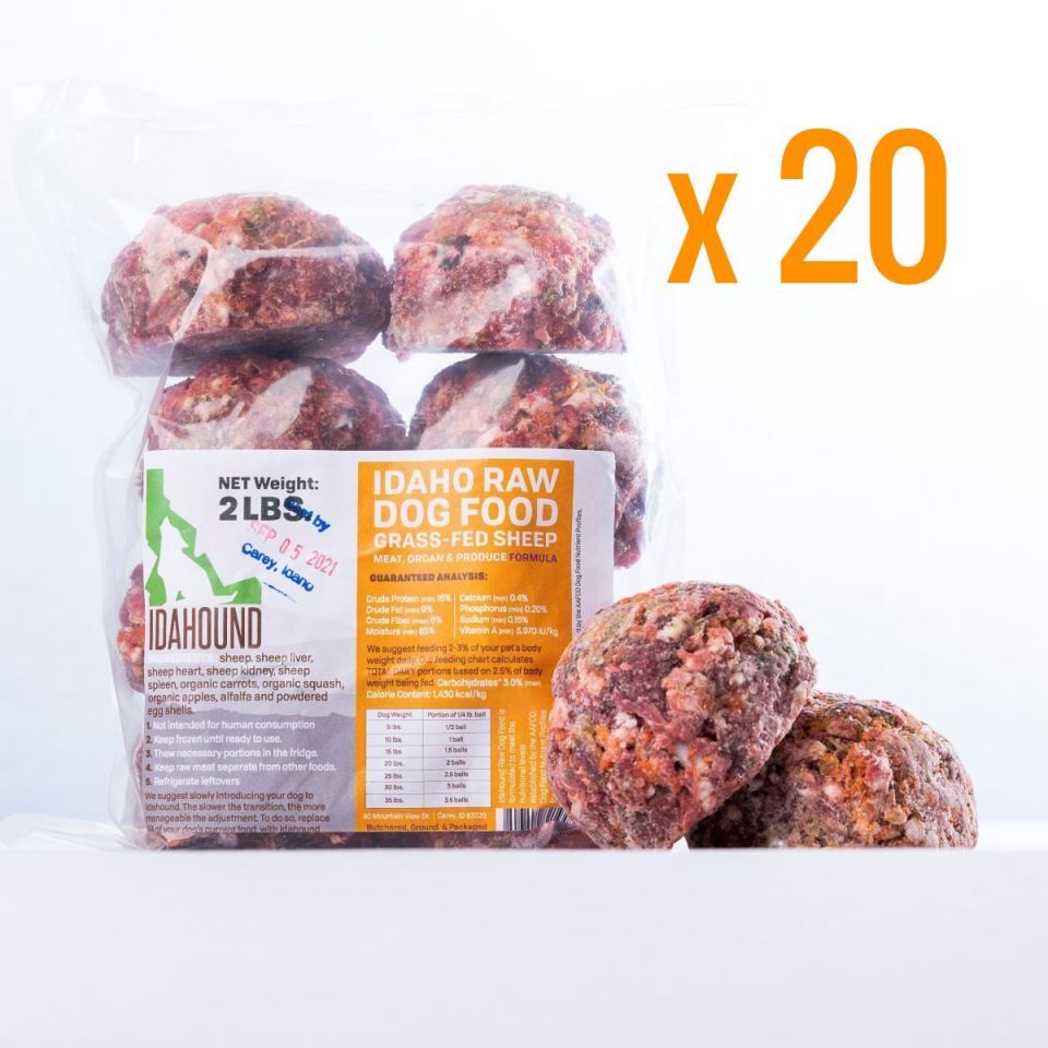 Grass fed raw dog food sale